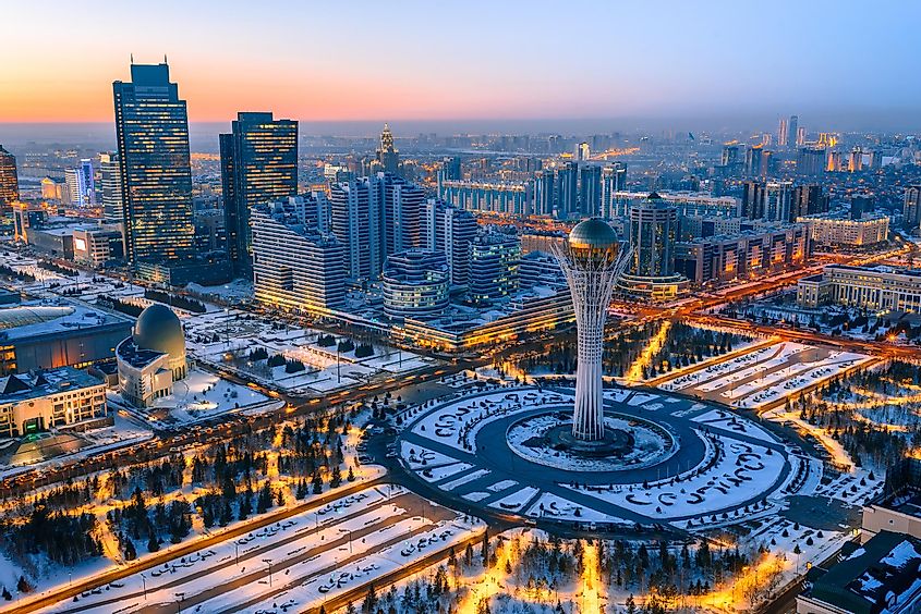 Астана в Казахстане