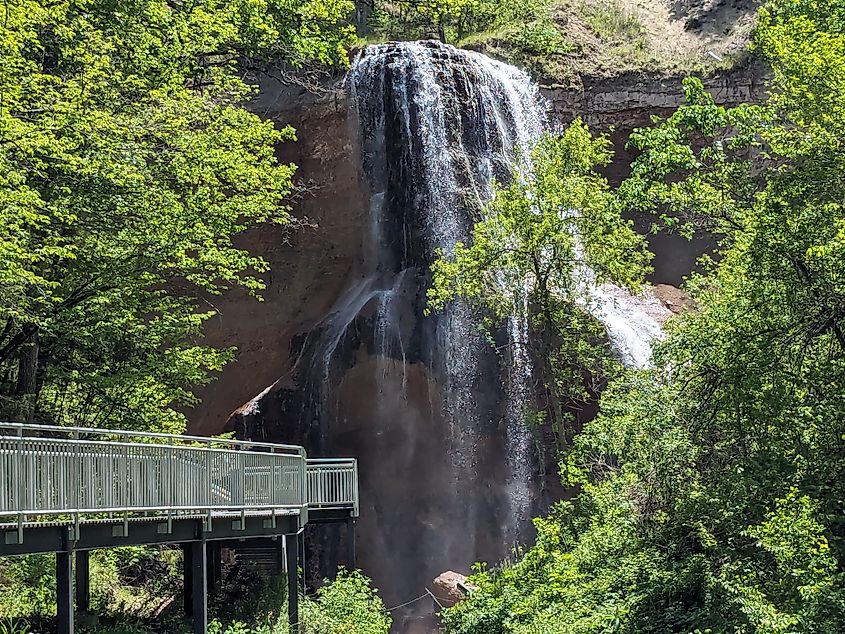 Image of Smith Falls in Valentine, Nebraska.