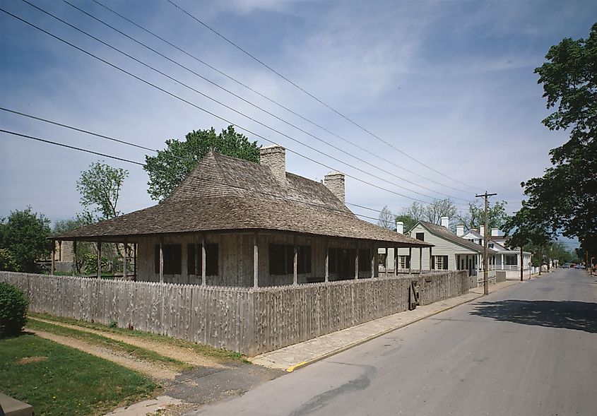 Louis Bolduc House Museum, c. 1785.