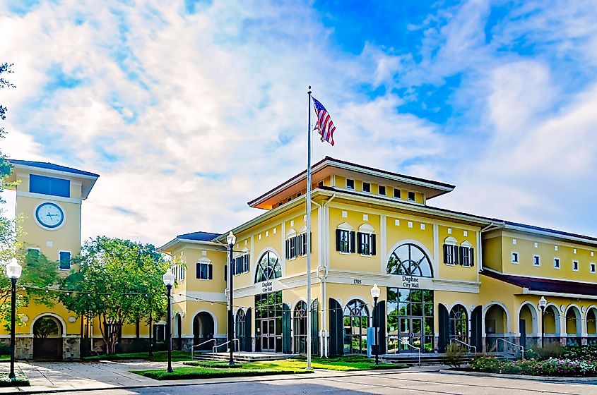 Daphne City Hall in Daphne, Alabama.