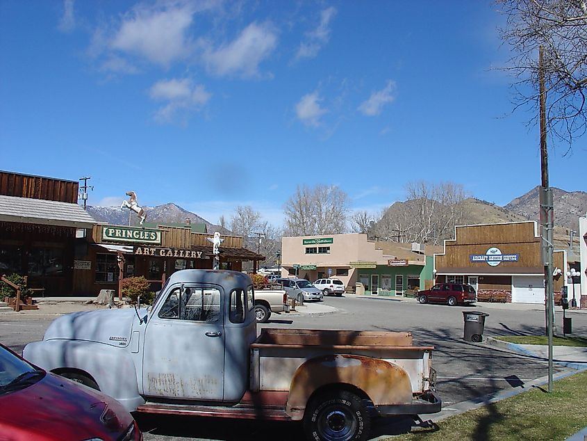 Downtown Kernville, California.