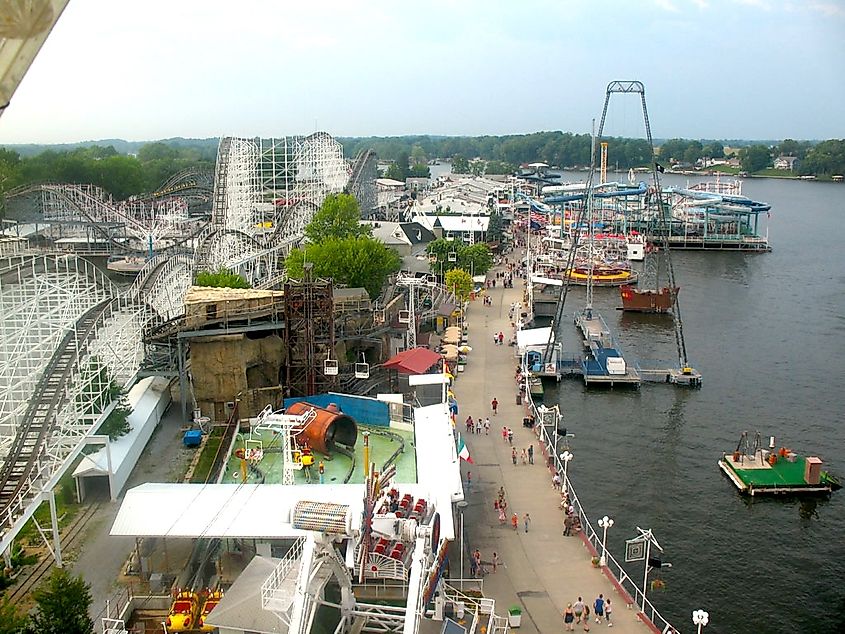 Indiana Beach Amusement Park in Monticello, Indiana