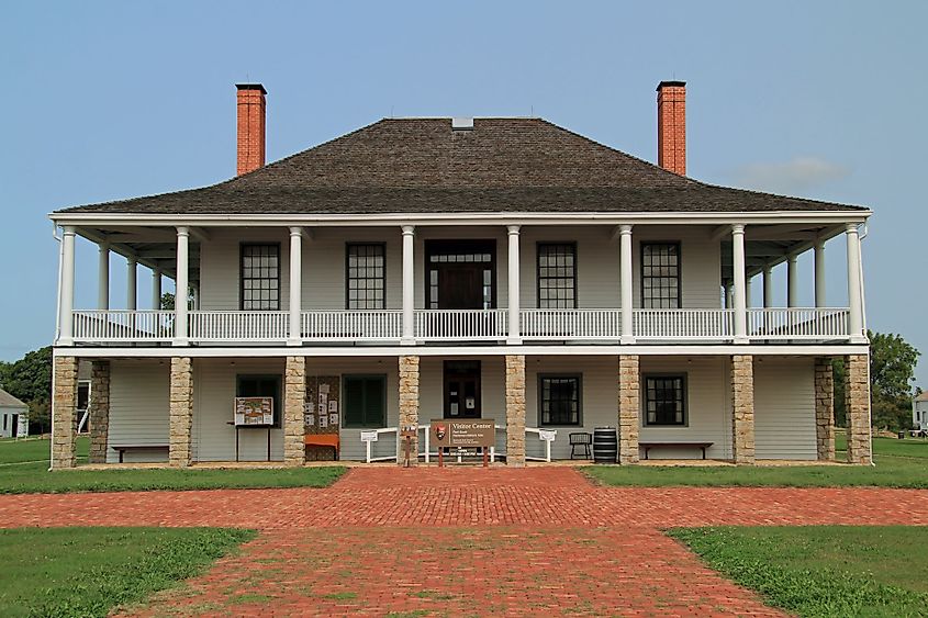 In the mid-nineteenth century, Fort Scott served as an outpost for the US Army action in what was then the edge of American settlement in Fort Scott, Kansas