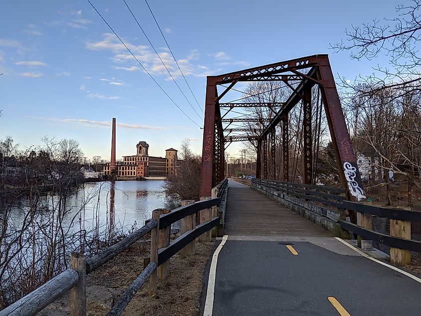 Washington Secondary Rail Trail, Anthony, Rhode Island