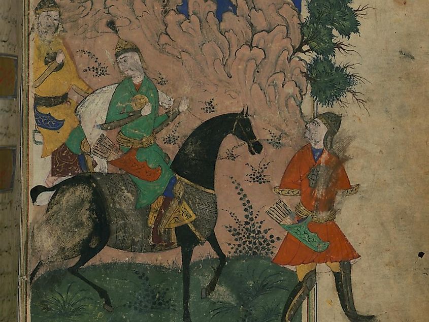 Shapur Captures the King of Rum