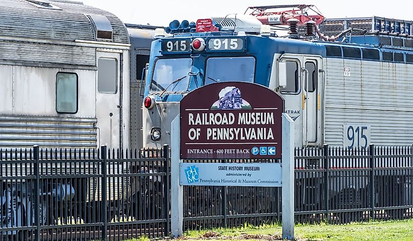 The Railroad Museum of Pennsylvania is a railroad museum in Strasburg, Lancaster County.