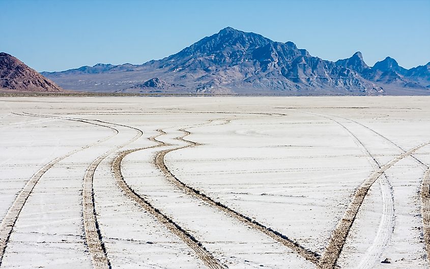 Bonneville Salt Lake Flats (International Speedway), Utah (United States).