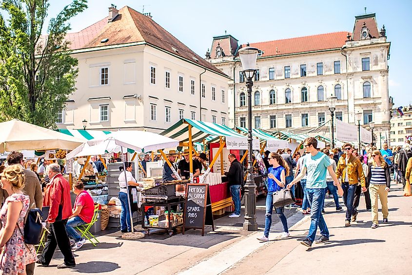 Food festival called Odprta Kuhna that lasts every Friday from mid-March to October. This festival is very popular among tourist and slovenian people.