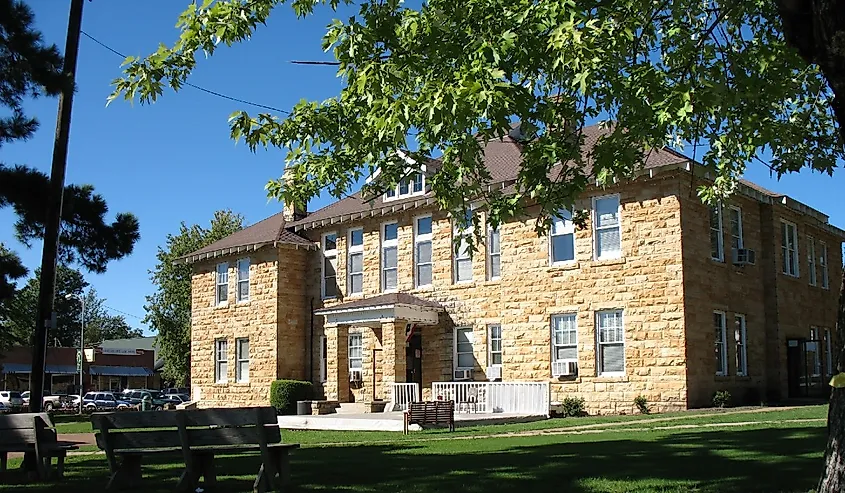 City Hall in Mountain View Arkansas