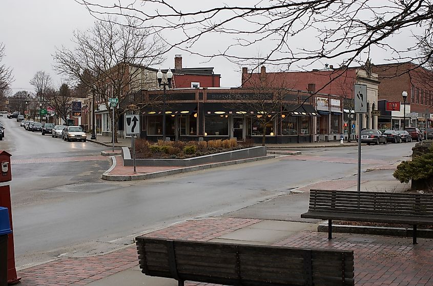 Downtown Maynard, Arkansas.