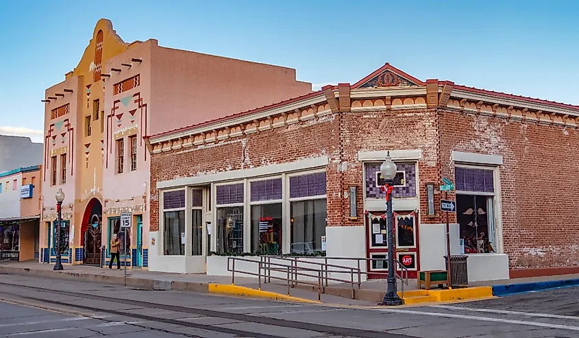 Downtown Silver City, New Mexico.
