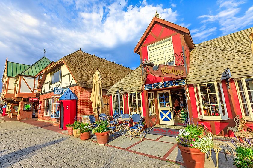 Danish town of Solvang in California