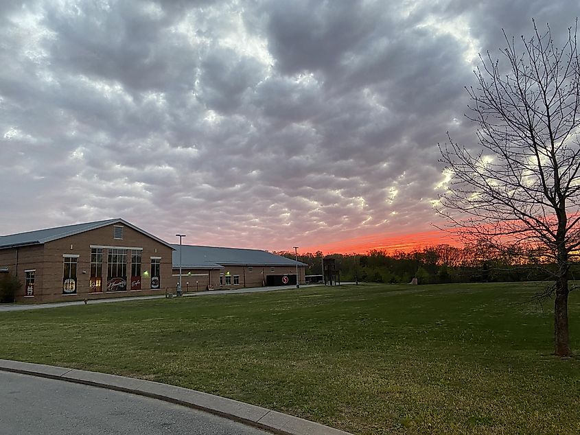 Sunset on Signal Mountain, Tennessee