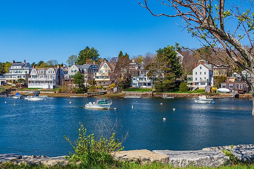 Seaside homes in Manchester-by-the-Sea.