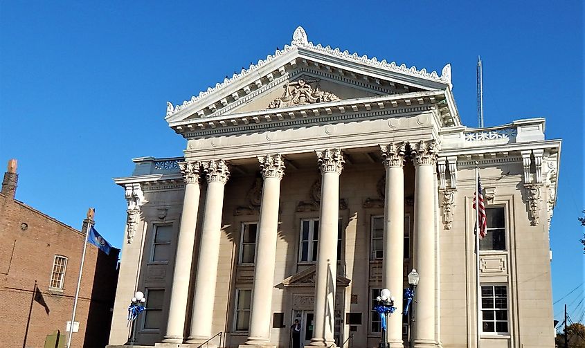 Former Shelby County courthouse in Shelbyville Kentucky.