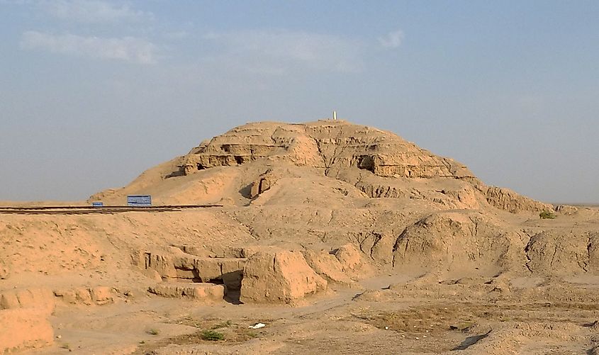 White Temple ziggurat in Uruk