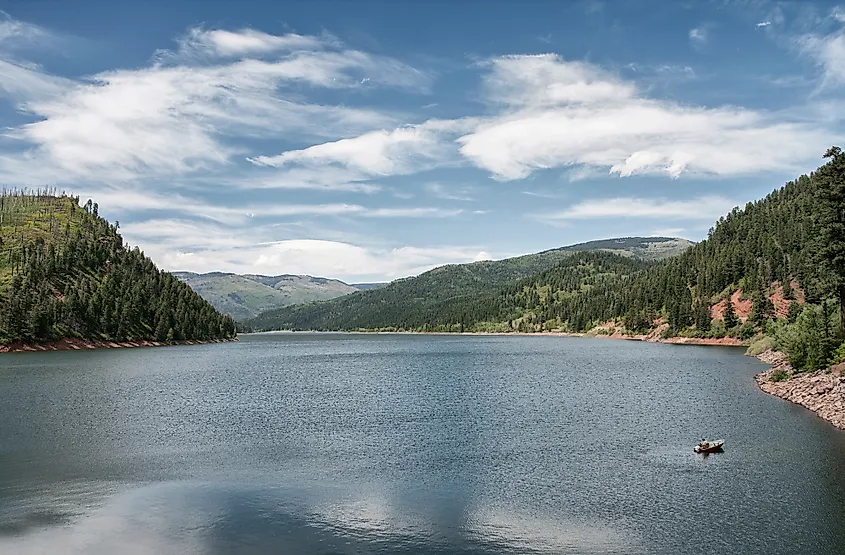 Navajo Lake in New Mexico