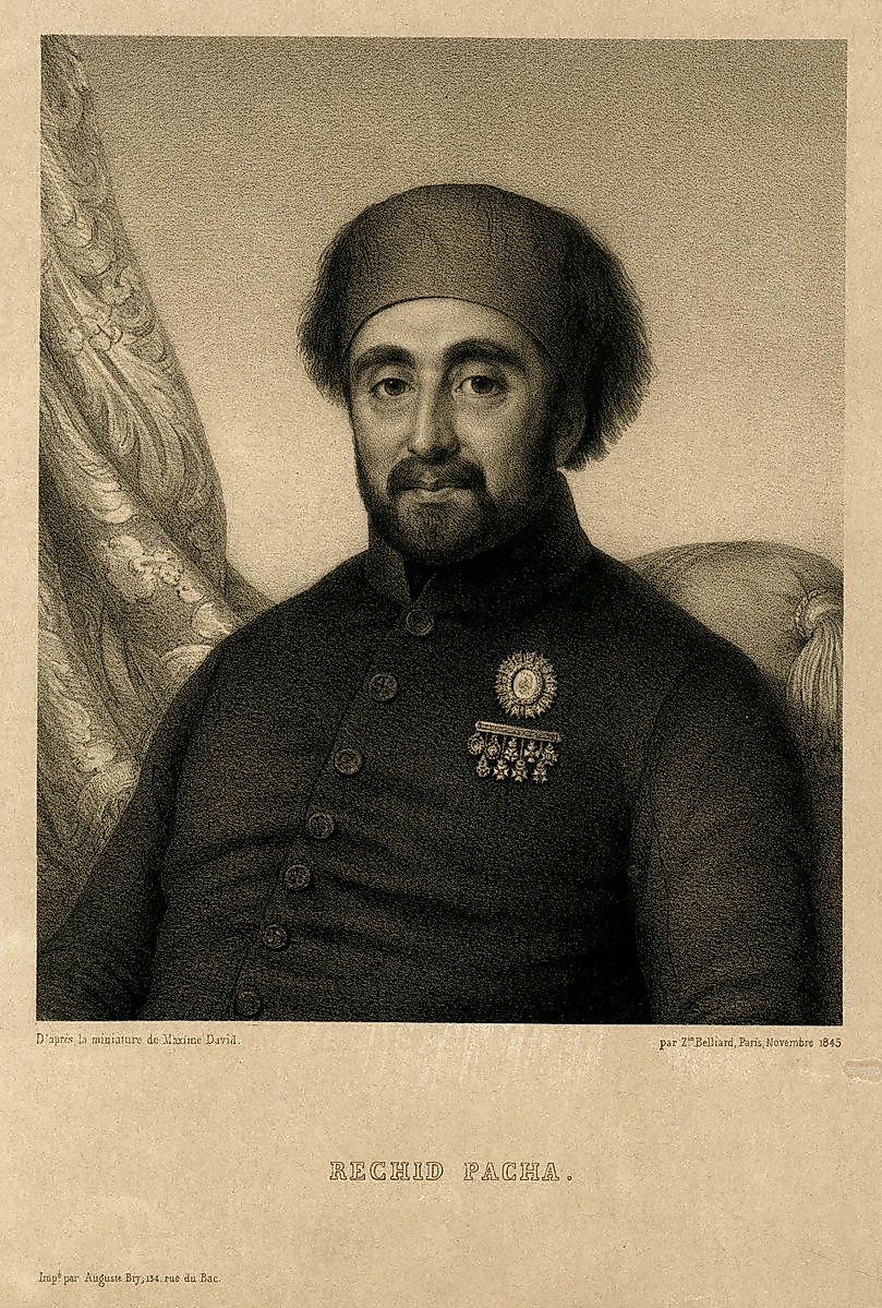 Mustafa Reşid Pasha, chief architect of the Tanzimat reform