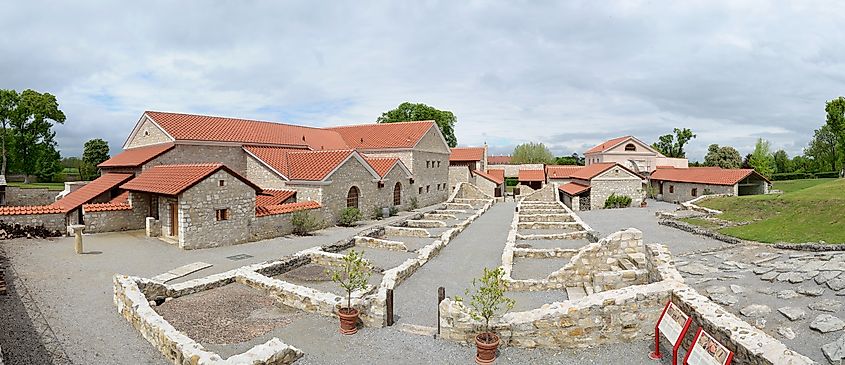Open air museum Petronell - Thermae, Villa Urbana and Valetudinarium.