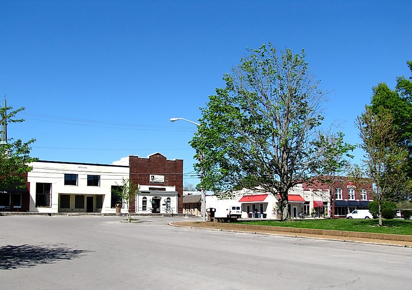 View of Smithville in Tennessee.