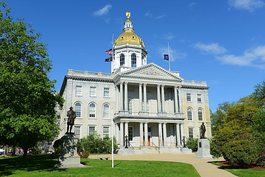 New Hampshire State House at Concord, New Hampshire