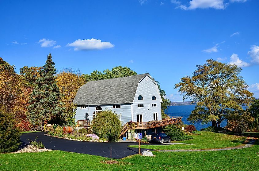 Goose Watch Winery on Cayuga Lake 