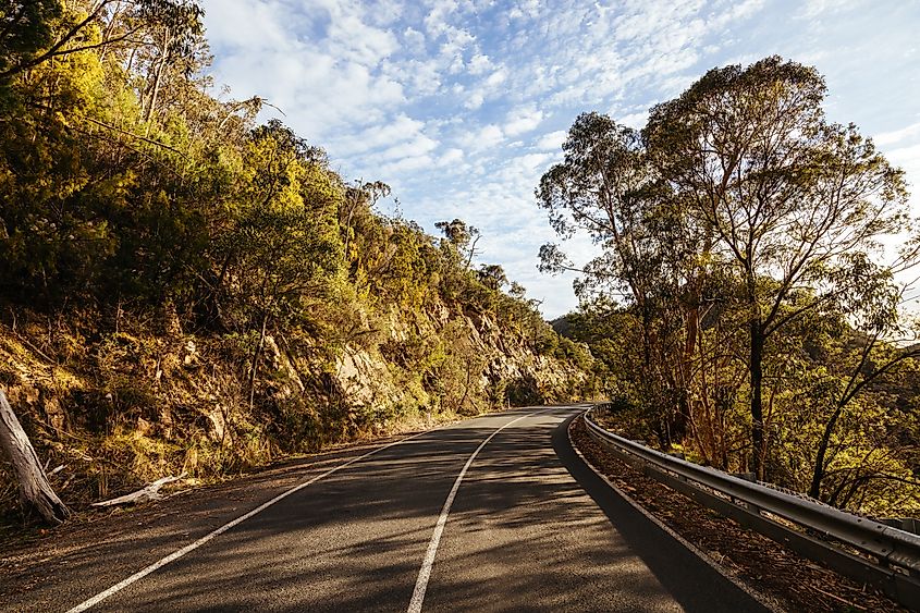 Mt Victory Road in the Grampians, Victoria