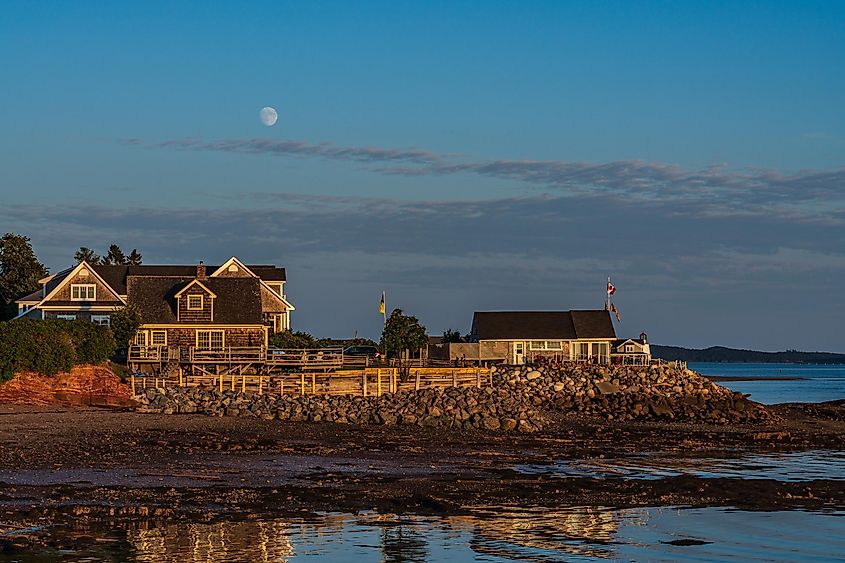 Sunset in St. Andrews, New Brunswick, Canada