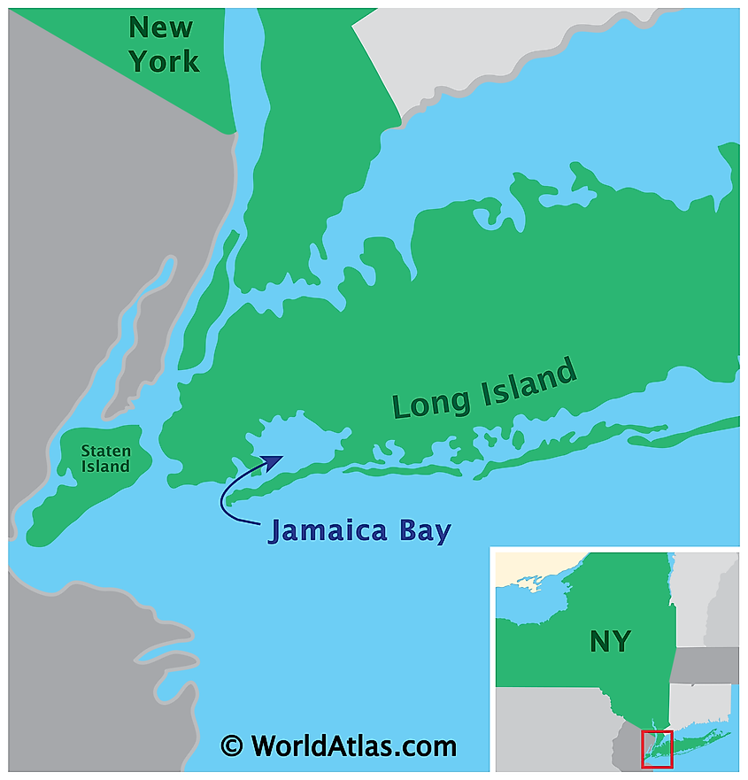 map of Jamaica bay
