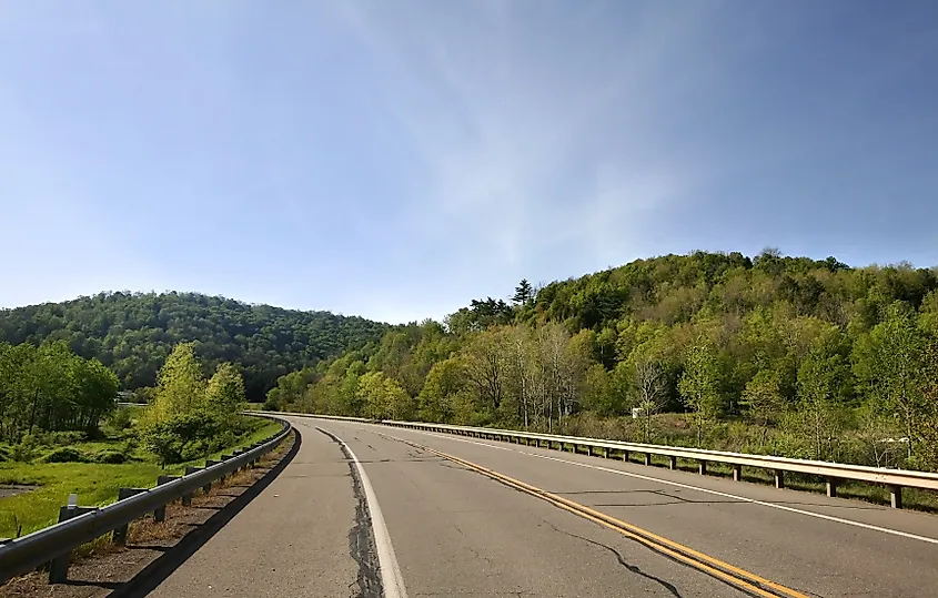 Scenic Route 6 in Pennsylvania