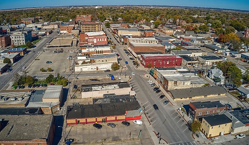 Omaha suburb of Fremont, Nebraska