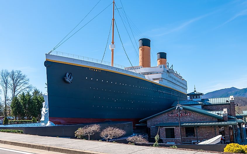 Titanic Museum in Pigeon Forge, Tennessee