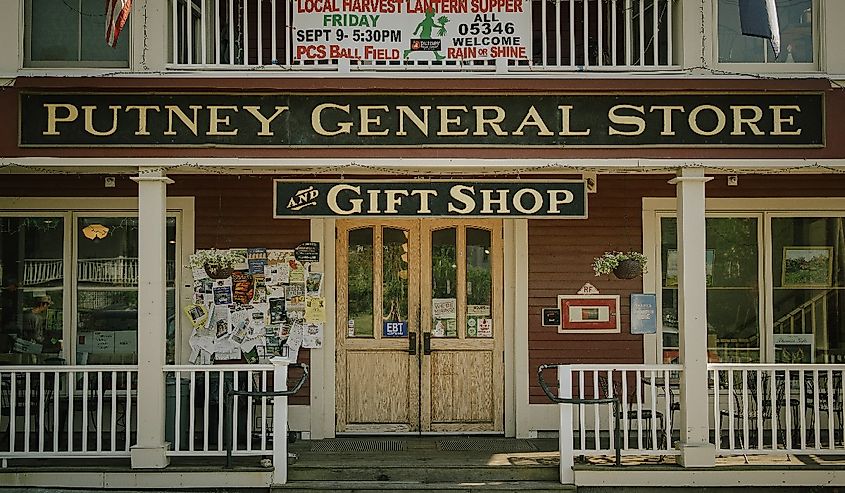 Putney General Store vintage sign