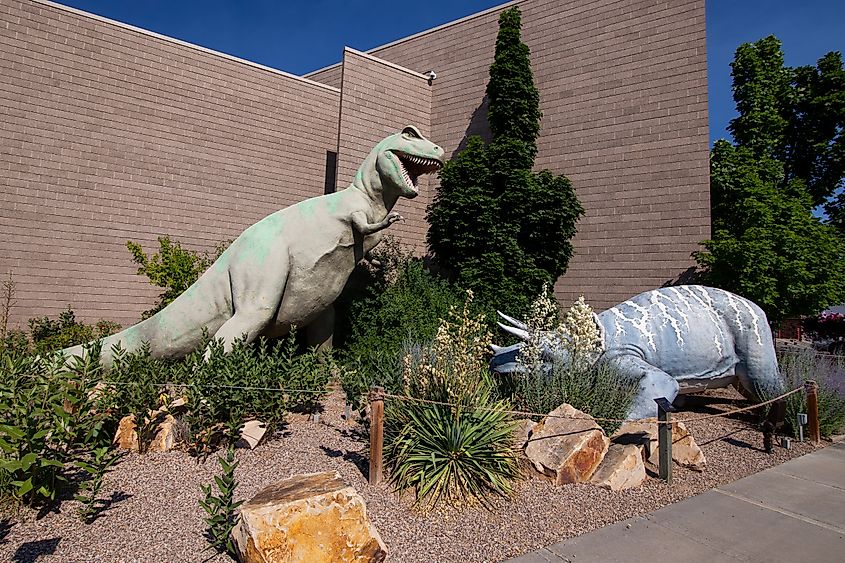 Utah Field House of Natural History State Park Museum in Vernal, Utah