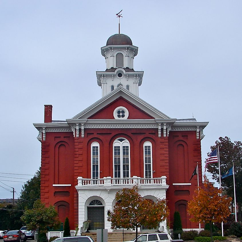 Montour County Courthouse in Danville, Pennsylvania.