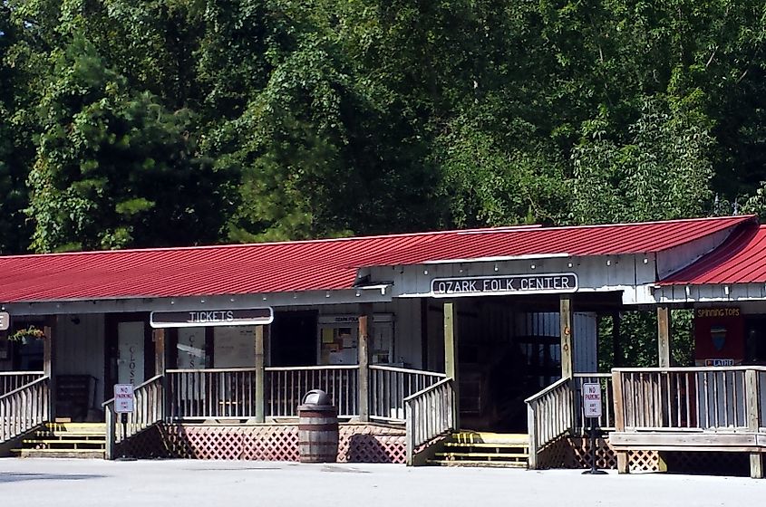 The Ozark Folk Center State Park in Mountain View, Arkansas