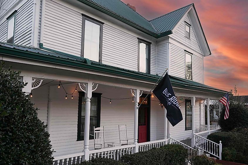 Exterior of the Blue Ridge Inn B&B photo credit Blue Ridge Inn