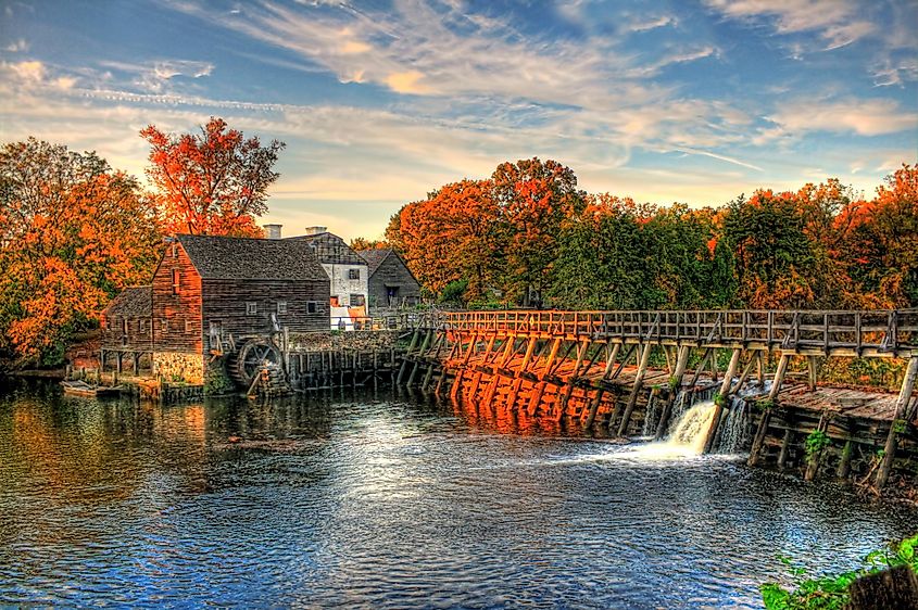 Philipsburg Manor in Sleepy Hollow, New York.