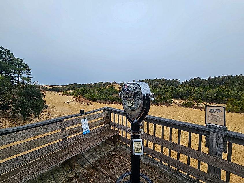 Jockey's Ridge State Park in North Carolina.