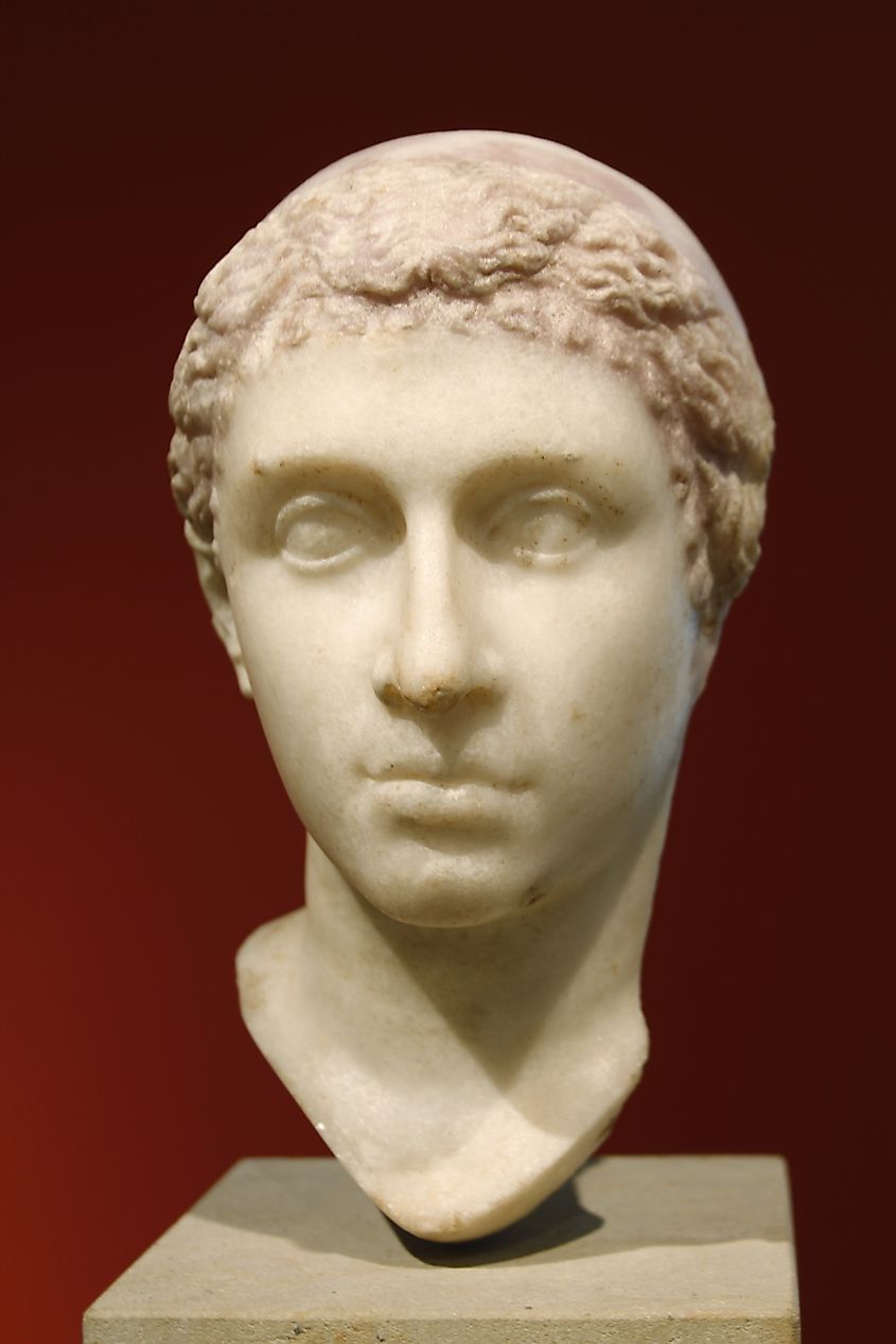 Cleopatra VII bust, Altes Museum, Berlin, Germany