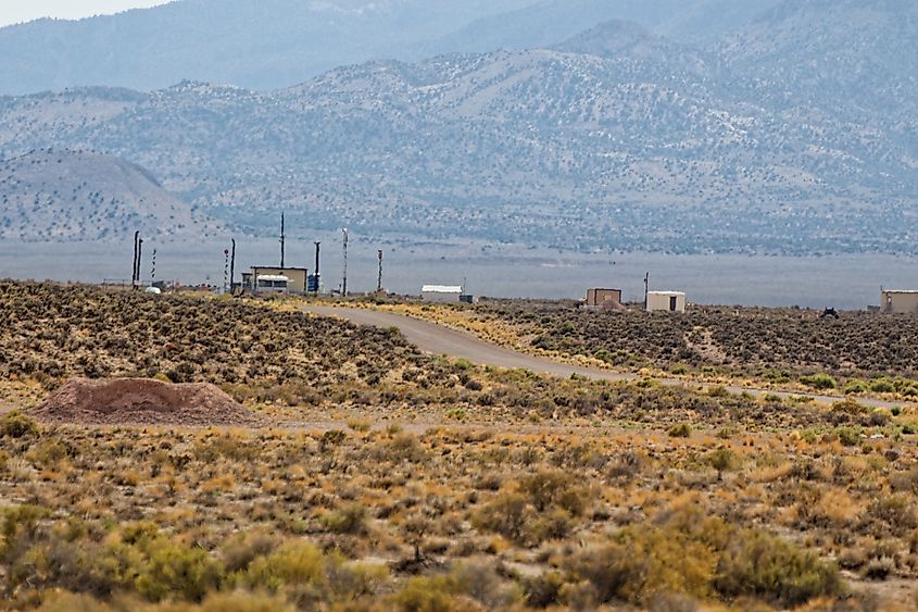 Area 51 near Rachel, Nevada.