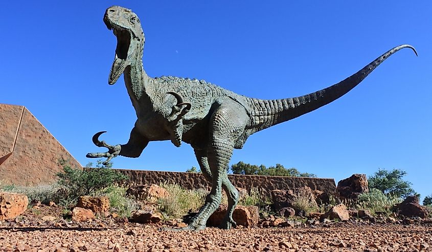 Australian Age of Dinosaurs museum, home to Australia's largest dinosaur fossil collection and Southern Hemisphere's most productive fossil preparation laboratory