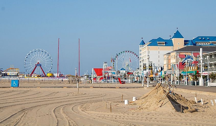 Ocean City, Maryland Boardwalk.