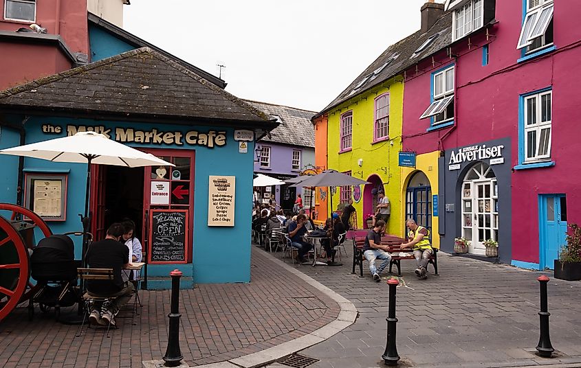 The colorful village of Kinsale, Ireland