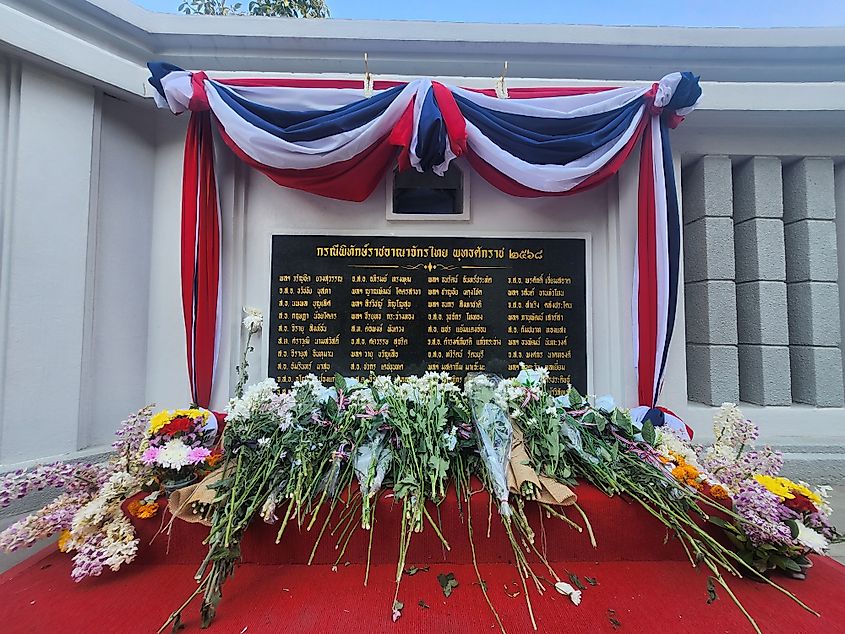 List of fallen Thai soldiers in 2025 Thai-Cambodia conflict, Thai National Memorial, Patum Thani. Editorial credit: Xiengyod~commonswiki, CC BY 4.0, https://commons.wikimedia.org/w/index.php?curid=191136479