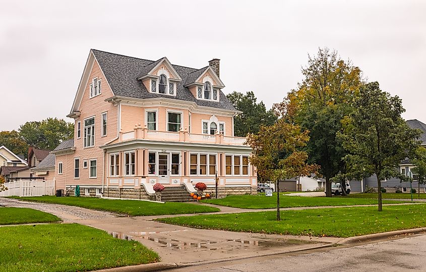 An old house in Wauseon, Ohio.
