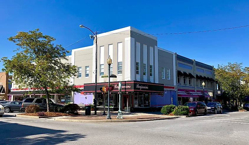 Downtown Morganton, North Carolina