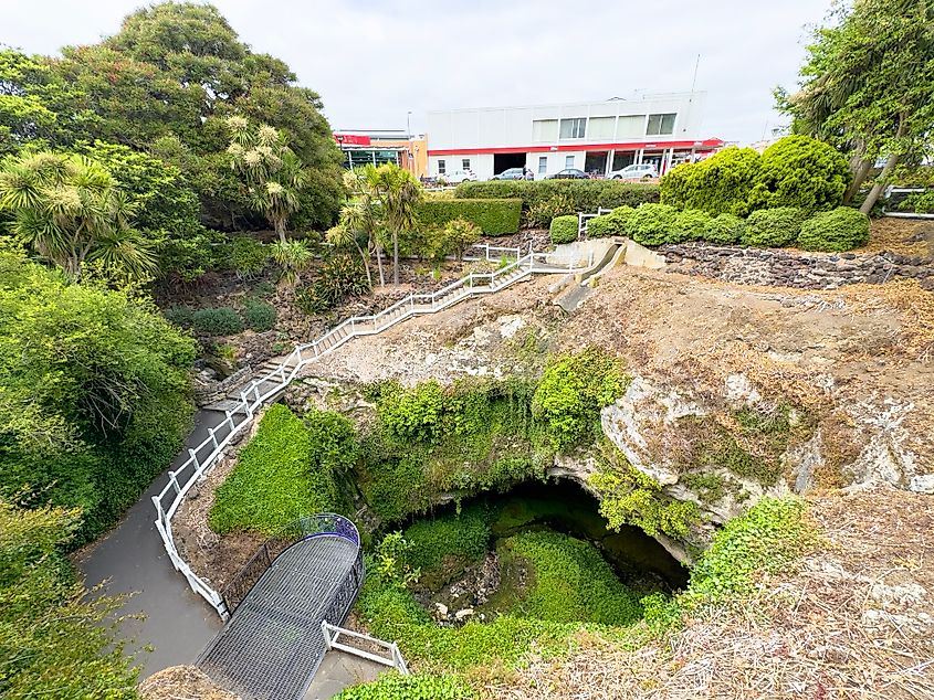Mount Gambier Cave Garden, South Australia.