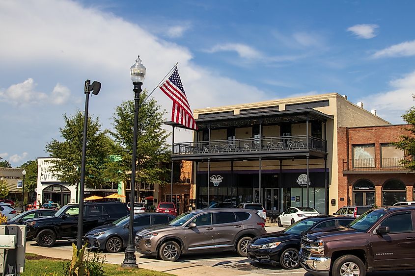 Beautiful building in downtown Covington.