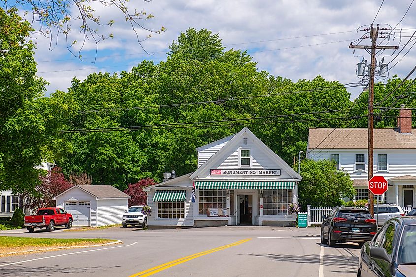 The beautiful town of Hollis, New Hampshire